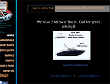 Tablet Screenshot of allactionwatersports.com